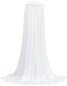 Rede mosquiteira para cama malha 220 56x56x220 cm branco
