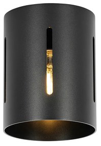 Candeeiro de teto design preto - Yana