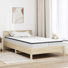 vidaXL Colchões 2 pcs Branco, Cinza 60 x 200 cm Tecido Tricotado