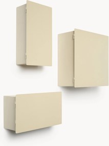 Estantes de parede em metal Kelly, conjunto de 3