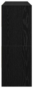 Sapateiras 2 pcs empilháveis 89,5x30x40 cm carvalho preto