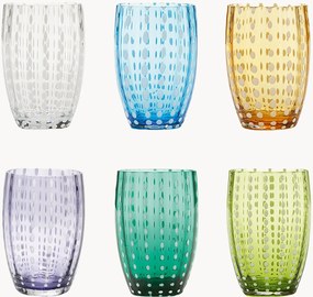 Copos artesanais Perle, conjunto de 6