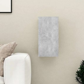Móvel de TV 30,5x30x60 cm derivados de madeira cinzento cimento
