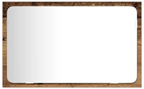 Conjuntos 2 pcs Marrom Madeira 61 x 39 x 18 cm Madeira Composta