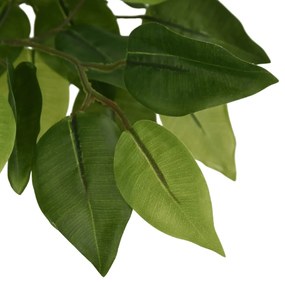Figueira artificial 630 folhas 120 cm verde