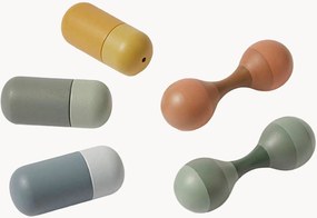 Guizos de madeira Play, conjunto de 5