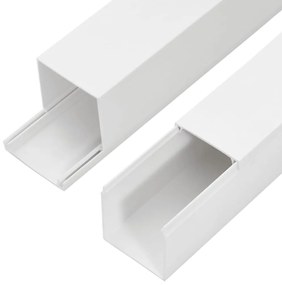 Calhas para cabos 60x40 mm 10 m PVC