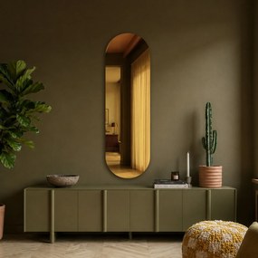 Espelho com acabamento dourado Pure R58