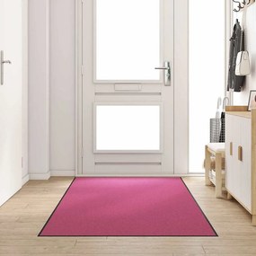 vidaXL Capacho Rosa - Lavável, 120x250 cm