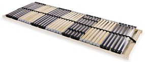 Estrado de ripas com 42 ripas 7 zonas 80x200 cm