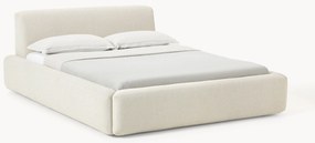 Cama estofada com arrumação Melva
