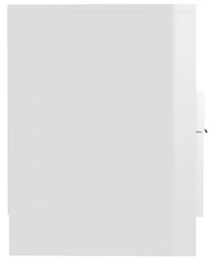 Móvel para TV 150x33,5x45cm madeira processada branco brilhante