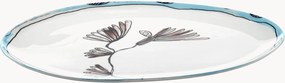 Travessa de servir em porcelana Fine Bone China Midnight Flowers
