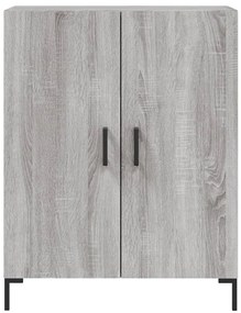 Aparador 69,5x34x90 cm derivados de madeira cinzento sonoma