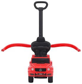Carro infantil de empurrar Mercedes-Benz G63 vermelho