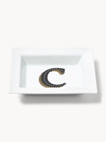 Westwing Collection x MEISSEN, Vide-Poche com motivo decorativo artesanal Initials