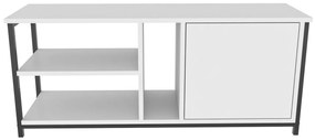 Móvel TV Neola – Preto/Branco – 120x35,3x50,8 cm