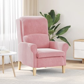 Poltrona Rosa Empoeirada Rosa Empoeirada