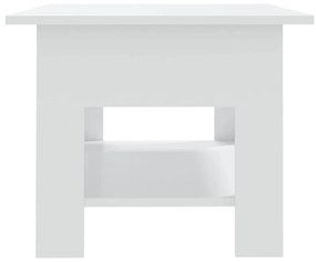 Mesa de centro 102x55x42 cm aglomerado branco