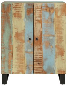 Aparador 60x33x75 cm madeira recuperada maciça