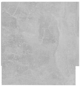 Roupeiro 100x32,5x35 cm derivados de madeira cinzento cimento