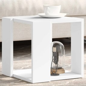 Mesa de centro 32x32x30 cm derivados de madeira branco