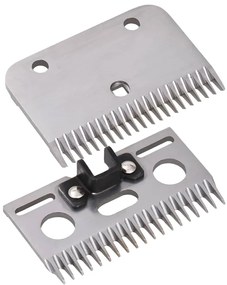 vidaXL Lâminas de corte substituição máquina tosquiar cavalo 2pcs 80mm