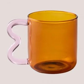 Caneca De Vidro 45 Cl Yukis Âmbar Amarelo - Sklum