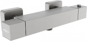 Mexen Cube misturadora de chuveiro termostática, grafite - 77200-66