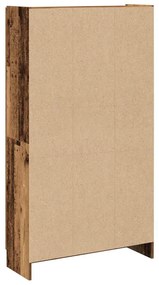 Armário alto 82,5x30,5x150cm derivados de madeira madeira velha