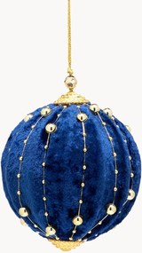 Ornamento de Natal artesanal Holy Blue Berry