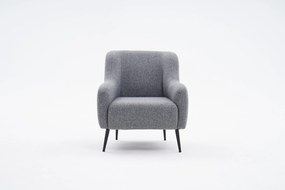 Sofá de 1 Lugar Revos – Cinza – 80x83x78 cm