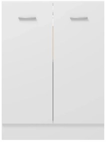 Armário inferior “Lyon” 60x46x81,5cm derivados madeira branco