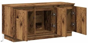 Armário para TV Madeira Velha 100x38x49 cm Madeira Engenheirada