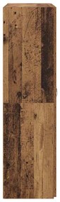 Armário de Escritório Madeira antiga 60 x 32 x 115 cm