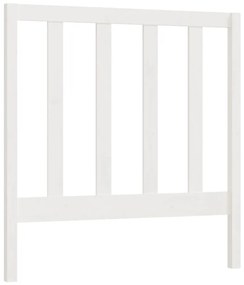 Estrutura sofá-cama de puxar 2x(90x190) cm pinho maciço branco