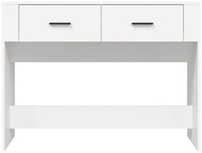 Mesa consola 100x39x75 cm derivados de madeira branco