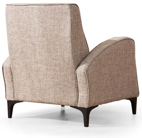 Cadeira Wing Petra – Castanho Claro – 78 cm x 87 cm x 78 cm