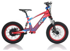 Bicicleta elétrica infantil 350W 16" Roan RXF Evo-S Vermelha