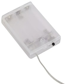 Cordão de luzes de Natal verde com 70 LEDs brancos 3,5m IP20 - Dasher