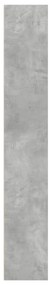 Estante 40x30x189 cm derivados de madeira cinzento cimento