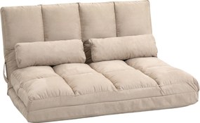 Poltrona-cama dobrável - Poltrona-cama - Encosto reclinável com 14 posições - 2 almofadas