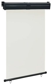 vidaXL Toldo lateral para varanda 125x250 cm creme