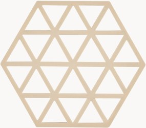 Bases para copos de silicone Triangles, conjunto de 6