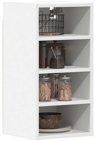vidaXL Armário de parede “Riga” 30x29,5x60 cm derivados madeira branco