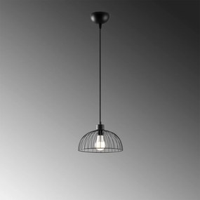 Candeeiro de Teto Beybisi – Preto – 25 x 25 cm