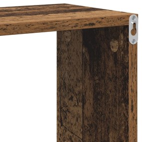 Prateleira de Parede Madeira Antiga 100x20x53 cm Madeira de Engenharia