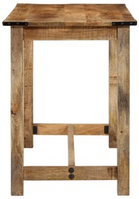 Mesa de jantar 110x55x75 cm madeira de mangueira maciça