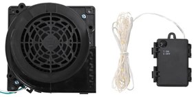 Boneco de neve insuflável com luzes LED 360 cm