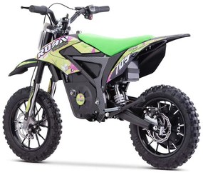 Mini moto elétrica para crianças MINICROSS 709 550W Verde